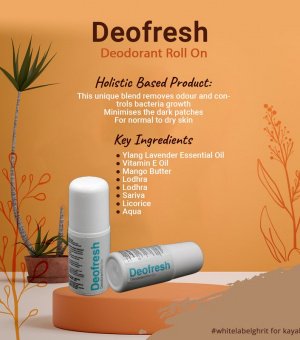 Deofresh Deodrant Roll On - Unisex